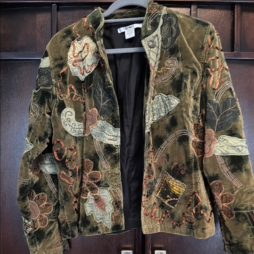 Acorn Multicolor Embroidered Blazer